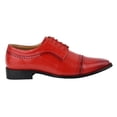 thumbnail image 4 of LIBERTYZENO Men Oxford Style Adult Dress Shoes Red 13, 4 of 5