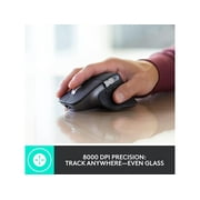 Logitech MX Keys Combo for Business , Gen 2, Full Size Wireless Keyboard and Wireless Mouse, with Keyboard Palm Rest, Bluetooth, Logi Bolt, Quiet Clicks, Windows/Mac/Chrome/Linux - Graphite