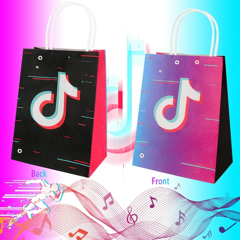 16pcs For Tiktok Party Goody Bags for Tik Theme Birthday Party Decorations Supplies Walmart