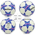 thumbnail image 5 of Soccer Ball, Glow in The Dark Soccer Ball Size 5, MILA CHIC Glowing Luminious Soccer Balls Gifts for Boys, Girls, Men, Women Indoor-Outdoor Soccer Training (with Pump), 5 of 6
