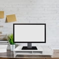 thumbnail image 2 of Monitor Stand Riser with Drawer for Desk Multi Purpose Laptop Stand for Home Office Desktop Organizer Shelf for Printer and Keyboard, 2 of 6
