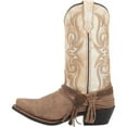 thumbnail image 3 of Laredo Womens Myra Embroidered Square Toe Cowboy  Mid Calf Dress Boots, 3 of 7