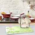 thumbnail image 2 of GZHJMY Stylish Clover Shamrock Flower St.Patrick's Day Absorbent Dish Drying Mat,16" x 18" Microfiber Kitchen Countertop Table Protector Multi-Purpose Counter Rack Sink Drainer Pad, 2 of 6