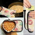 thumbnail image 5 of Yayeee Oven Mitts and Pot Holder Set of 4 Heat Resistant Kitchen Gloves Baking Hot Pad, Beach Toys Pattern, 5 of 5