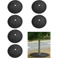 thumbnail image 2 of Royalbelle 6 PC 30 Inch Rubber Tree Mulch Ring, Root Barrier Landscaping Mat, 2 of 6
