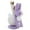 Purple, variant on PEQULTI 23" Cute Cat Scratching Post Bunny Style Cat Scratcher with Paper Rope for Indoor Kitten Gray