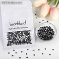 thumbnail image 3 of beadsland 1440 Pcs Strass en Cristal à Dos Plat Ronds Gemmes 1,3 mm-6,5 mm Noir (SS16(3,8-4,0 mm)), 3 of 4