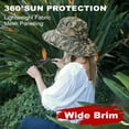 thumbnail image 6 of Solaris Women Outdoor Sun Hat,Polyester Summer Cool Hat , Boonie Hat for Fishing, Camping, Safari,Hiking,Camo Digital Green, 6 of 7