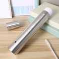 thumbnail image 3 of Shisuyan File Storage Tube Birth Certificate Protector Stainless Steel Document Tube Diploma Tube Certificate Container for Posters Certificate Diploma Silver, 3 of 9