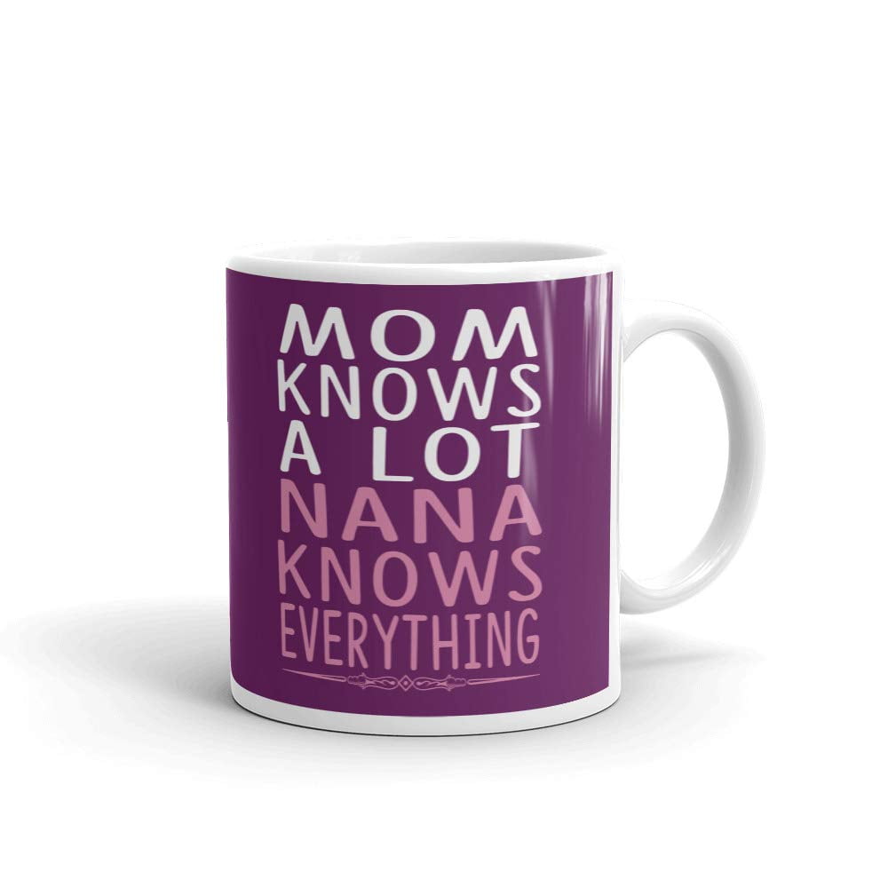 to a Wonderful Nanna Novelty Gift Glossy Mug Coaster 