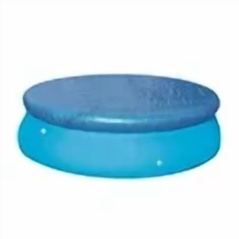 NUOLUX 10-foot Round Easy Set Pool Cover for Inflatable Frame Pools, Quick Setup Swimming Pool Protection |