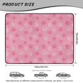 thumbnail image 7 of KUIFORTI Pink Paw Print Universal Car Trunk Mat 29" x 39" Car Cargo Liner Vehicle Interior Protection Accessories Durable Fits Most Cars, SUVs & Trucks Trunk Protective Mat, 7 of 7