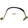 thumbnail image 2 of KarParts360 For Chrysler Sebring 1996 97 98 99 2000 Brake Hydraulic Hose | Stamped Steel Bracket | 13.5 inches Axis 1 Length | Black | Flexible Hose | Treated Steel End 1 Fitting Material | 5273739, 2 of 5