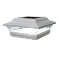 thumbnail image 2 of Classy Caps SL214W 5x5 Imperial Solar Post Cap - White – High-Performance Solar LED, Durable Cast Aluminum with Powder-Coated Finish, Fits Over an Actual 5" x5" Post., 2 of 4