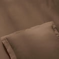 thumbnail image 6 of Superior Egyptian Cotton 400 Thread Count Duvet Cover Set, Full/Queen, Taupe, 6 of 6