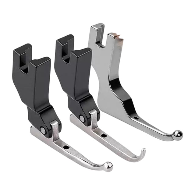 3x Prensatelas especial para lentejuelas y , suministros metálicos para el hogar, piezas reparación resistentes, accesorios para vestidos
