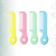 thumbnail image 3 of 4pcs Safety Care Comb Round Teeth Hair Massage Comb Hair Groomer for Baby Infant (Blue Pink Green and Yellow), 3 of 3