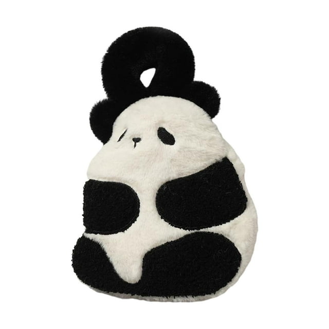 Botella de agua caliente calentador de manos y pies Panda cama de temperatura constante de 50 degree compresa caliente Adorable bolsa de agua caliente para