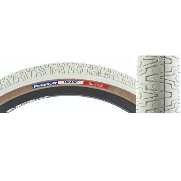 Panaracer TIRES PAN HP406 20x1.75 WIRE WH/SK