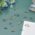 thumbnail image 4 of 32Pcs 2 Colors 2 Sizes Clip-on Earring Converters 304 Stainless Steel Clip-on Earring Findings 12/20.5mm Long Non Pierced Earrings Findings Ear Clips Earring Components for Earring Making, 4 of 5