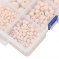 thumbnail image 5 of Wooden Beads MultiSize NonToxic DIY Paintable Attractive Crafts for Handicraft Enthusiasts, 5 of 5