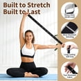 thumbnail image 5 of Unique Bargains Stretch Strap for Yoga Stretching with 8 Loops for Stretching  Gray, 5 of 8