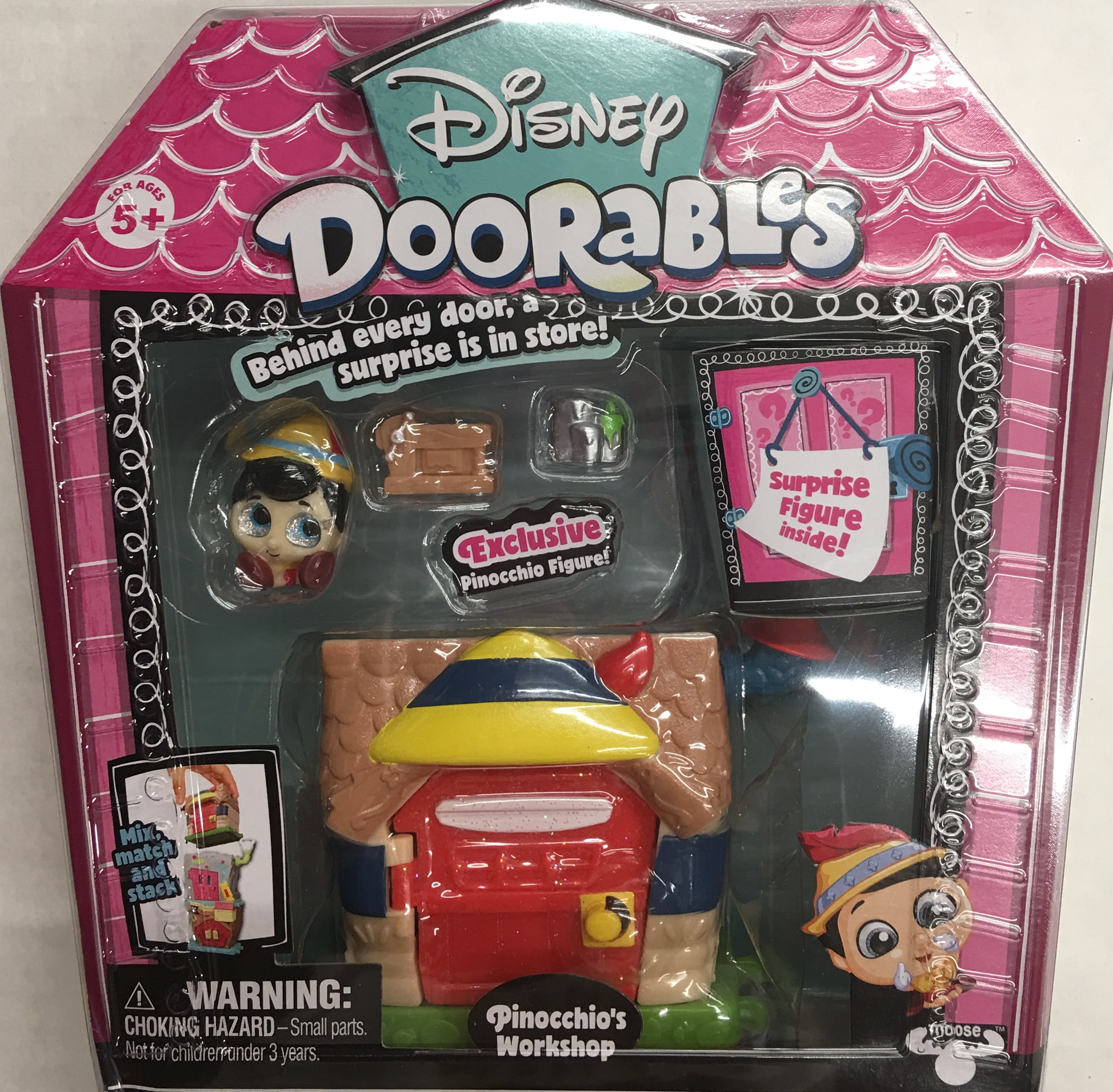 Disney Doorables Pinocchio Mini Stack Play Set