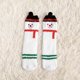 thumbnail image 1 of Calcetines de Navidad - Calcetines térmicos de forro polar con bolas de Navidad para regalo, 1 par, de color sólido, engrosados para la comodidad invernal, 1 of 3