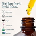 thumbnail image 5 of Cliganic USDA Organic Rosehip Seed Oil for Face, 100% Pure | Natural Cold Pressed Unrefined Non-GMO | Carrier Oil for Skin, Hair & Nails, 5 of 6