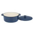 thumbnail image 1 of Cuisinart CI670-30BG en Fonte Émaillée Classique du Chef Casserole Couverte Ronde de 7 Pintes, Bleu Provençal, 1 of 5