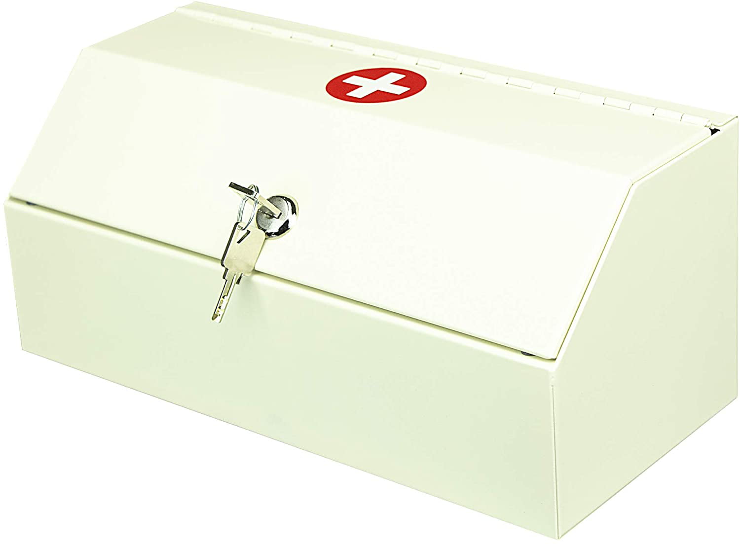 Medicine Lock Box for Safe Medication Storage - Lockable Medicine Cabinet  Child Proof Medicine Organizer - Locking Medicine Cabinet Wall Mounted for