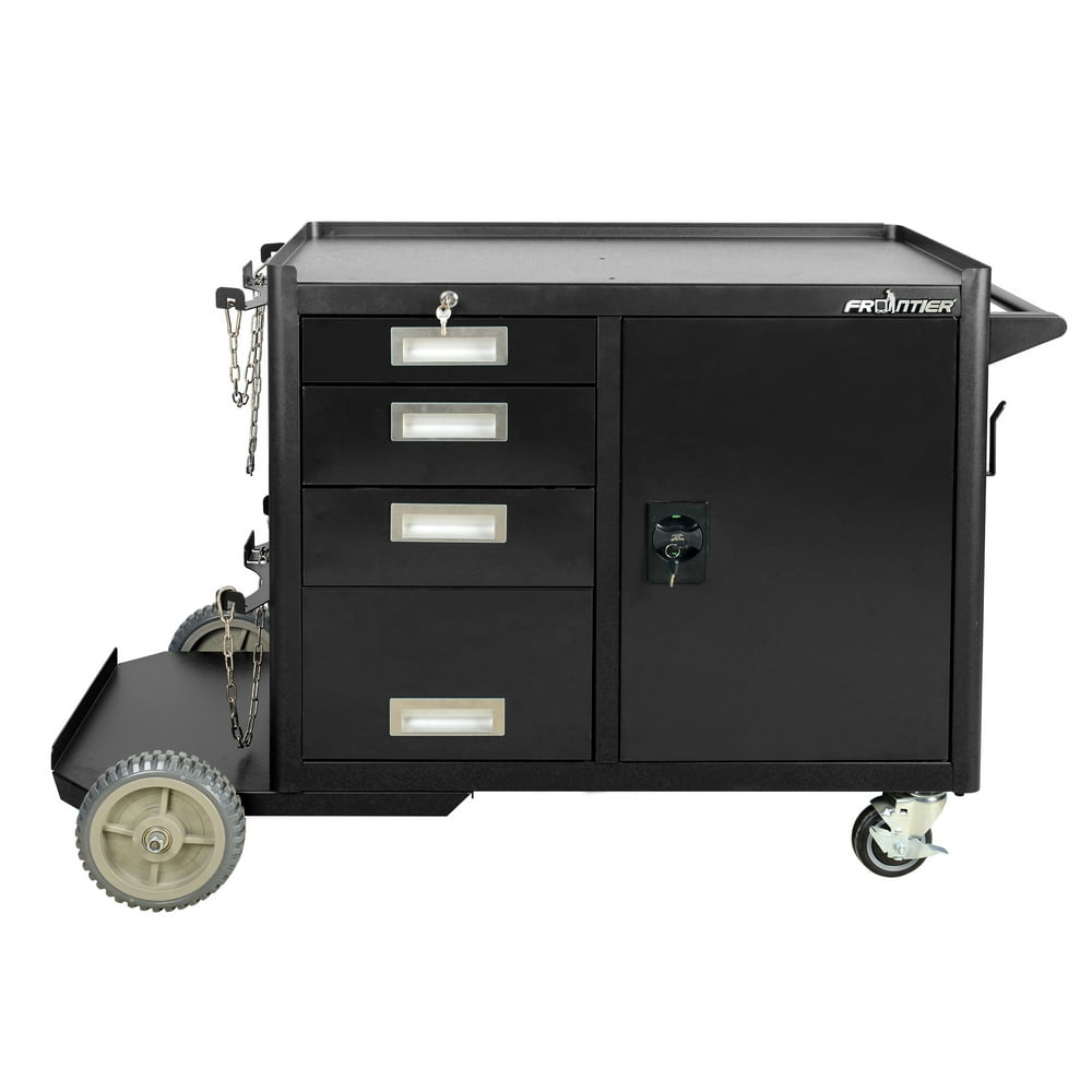 FRONTIER Heavy Duty welding cart and tool box storage 56.58inch W x 32.75 H x 20.3 D