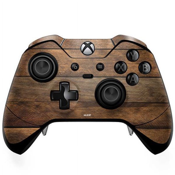 Skinit Wood Early American Wood Planks Xbox One Elite Controller Skin