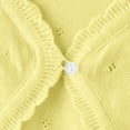 thumbnail image 4 of Dagugfen Toddler Baby Clothes Girls Cardigan Sweater Long Sleeve Button Hollow out Loose Fashion Comfy Cropped Outwear, 4 of 7