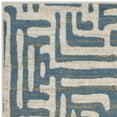 thumbnail image 6 of SAFAVIEH Amsterdam Elvan Geometric Runner Rug, Ivory/Light Blue, 2'3" x 8', 6 of 7