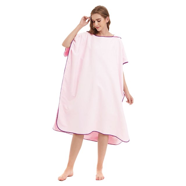 Toalla Con Capucha para Surf Poncho Unisex Secado Rápido A Prueba Viento Playa Al Aire Libre
