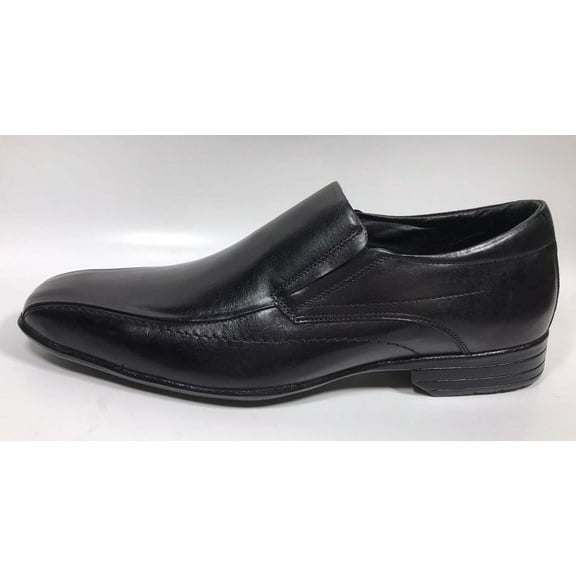 Sarreti Men's Loafer Leather Shoes 17492, Black - Size 11