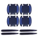 thumbnail image 1 of Calcomanías Reflectantes de Protección para Manijas de Puerta de Coche Universal Unique Bargains, Antirayones, Resina Epóxica, Azul, 1 Juego, 1 of 1