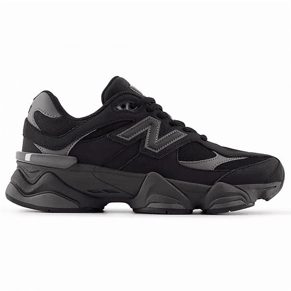 New Balance 9060 Black Canvas Castlerock (GS)