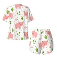 thumbnail image 5 of Xecao Funny Little Pigs print Swimsuit for women, Summer-ready, sporty style.Quick-dry fabric. Many sizes & colors., 5 of 9