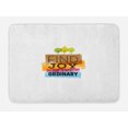 thumbnail image 1 of Joy Bath Mat, Inspirational Quote Finding Joy in Ordinary Trees with Bird Environment Design Print, Non-Slip Plush Mat Bathroom Kitchen Laundry Room Decor, 29.5 X 17.5 Inches, Multicolor, Ambesonne, 1 of 2