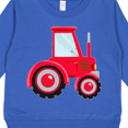 thumbnail image 3 of Inktastic Farming Red Tractor Toddler Sweatshirt, 3 of 4