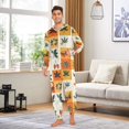 thumbnail image 6 of FORMRS Onesies Pajama for Adults Unisex Hoodie Winter Jumpsuit One Piece Sleepwear, Sizes S-2XL, Cartoon Plants, 6 of 7