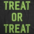 thumbnail image 2 of Womens Treat Or Treat T Shirt Funny Halloween Candy Spooky Season Lovers Tee for Ladies Womens Graphic Tees, 2 of 9
