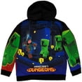 thumbnail image 5 of Minecraft Sublimated Long Sleeve Pullover Hoodie (Boys & Teens), Sizes 4–18, 5 of 9