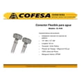 thumbnail image 5 of Conector Flexible de 40 cm p/ agua 1/2" x 1/2" COFLEX VL-K40 Coflex Coflex VL-K40, 5 of 5