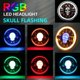 thumbnail image 1 of 1 Uds. Faro LED redondo Halo, Plug and Play 7 pulgadas 6500LM faro LED luz todoterreno Compatible con ojos en ángulo, 1 of 5