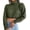 Army Green, variant on Vedolay Sweaters for Women 2023 Crewneck Top Casual Comfortable Pullover Top Army Green,M