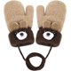 thumbnail image 1 of Guantes cálidos para bebés de 0 a 3 años, guantes de punto gruesos de invierno, guantes suaves con dedos completos, dibujos animados lindos, esquí, camping, equitación, niños y niñas, 1 of 5