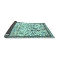 thumbnail image 2 of Ahgly Company Indoor Rectangle Animal Light Blue Traditional Area Rugs, 2' x 5', 2 of 4